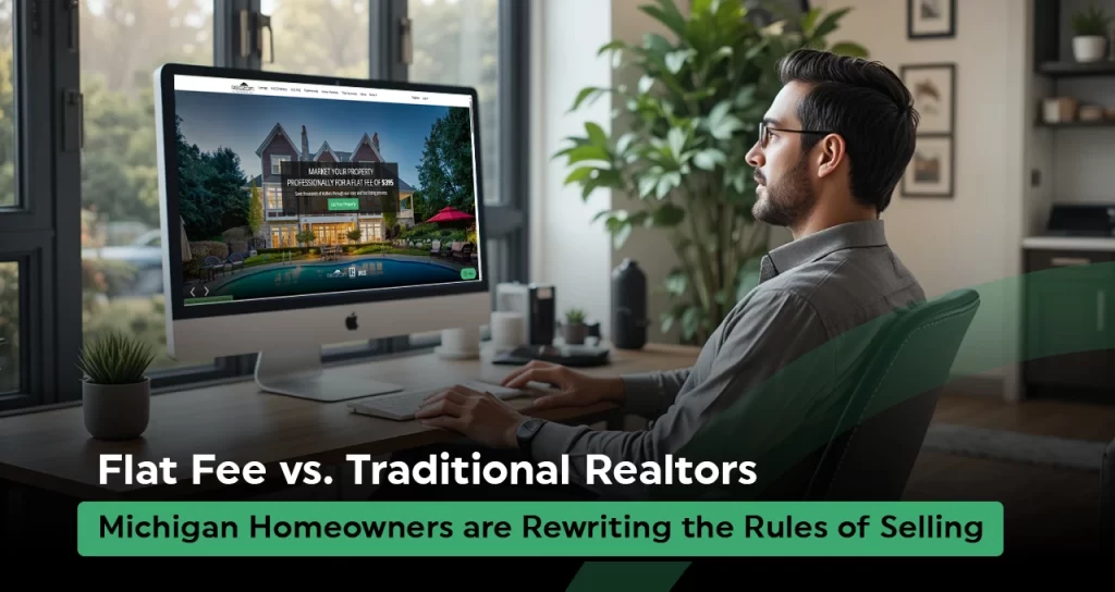 Flat Fee vs. Traditional Realtors: Why Michigan Homeowners Are Rewriting the Rules of Selling