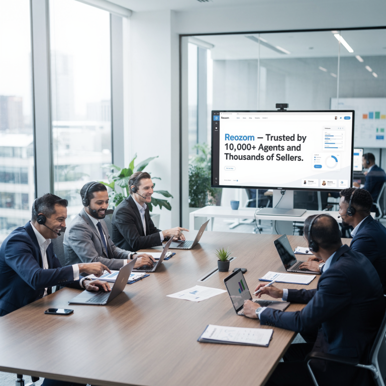 Reozom is trusted by 10,000 agents