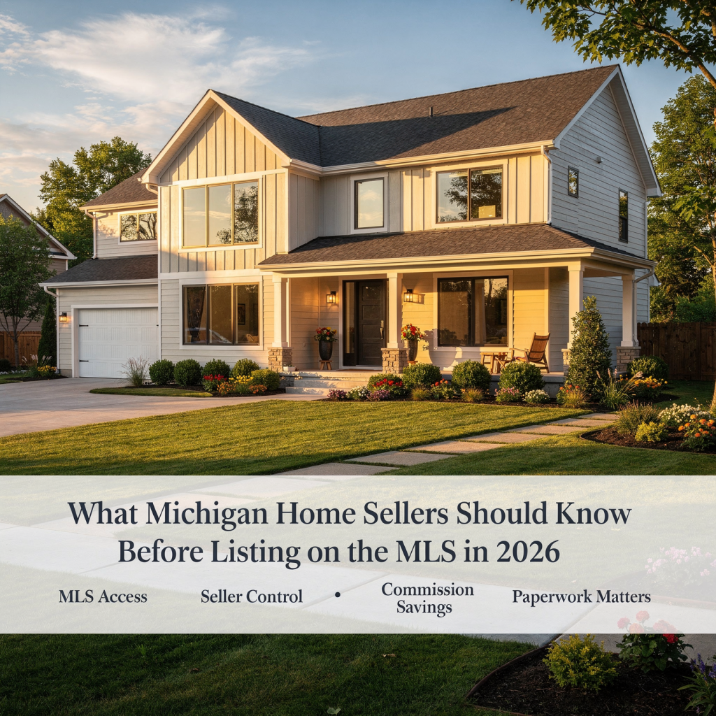 What Michigan Home Sellers Should Know Before Listing on the MLS in 2026