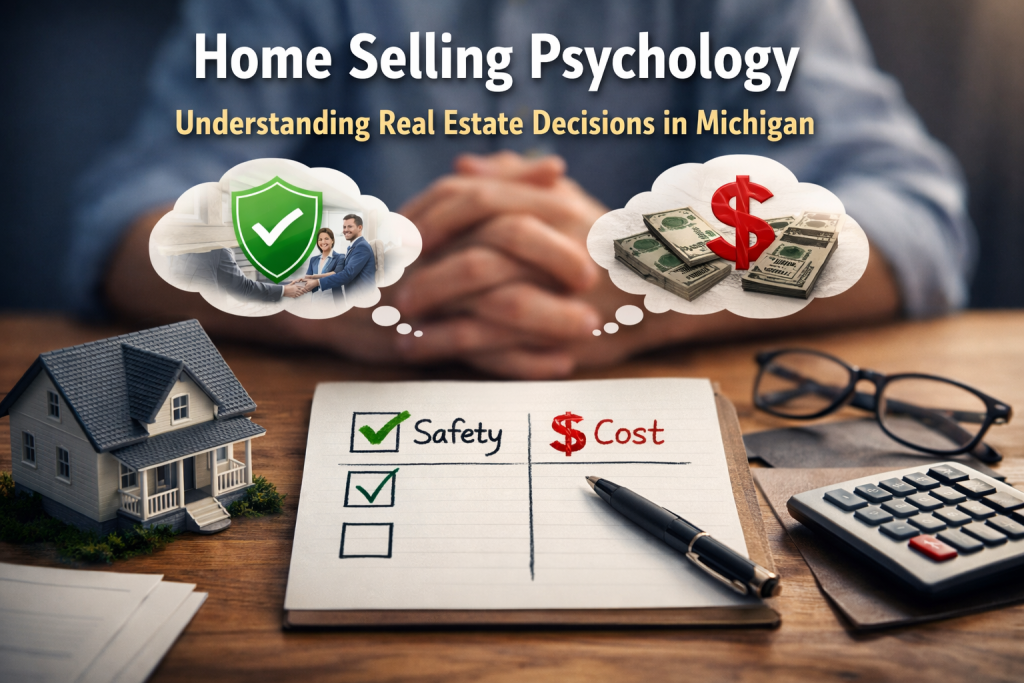 home selling psychology and decision making process in Michigan real estate