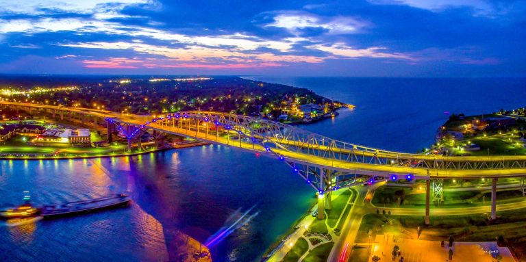St. Clair County Michigan waterfront real estate with Port Huron homes and St. Clair River lifestyle